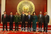 Chủ tịch nước Trương Tấn Sang thăm Đại sứ quán Việt Nam tại Trung Quốc