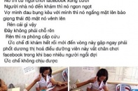 Nam Định: Điều dưỡng viên lướt "phây", thờ ơ với người bệnh