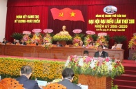 Thường trực Ban Bí thư Lê Hồng Anh dự Đại hội Đảng bộ TP. Cần Thơ