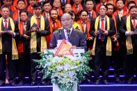 Toàn cảnh lễ vinh danh 200 doanh nghiệp Sao Vàng đất Việt 2015