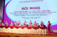 Trên 9.700 tỷ đồng cam kết đầu tư vào Khu kinh tế Cửa khẩu Móng Cái