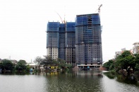 Cất nóc Dự án Hateco Hoàng Mai ngày 30/1