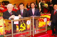 Hoàn thành bỏ phiếu bầu Ban chấp hành trung ương khoá XII