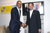 Thủ tướng Nguyễn Tấn Dũng hội kiến Tổng thống Barak Obama