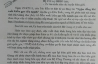 Hà Giang yêu cầu rà soát, báo cáo việc xuất khẩu gạo tiểu ngạch