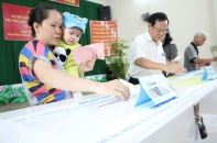 TP.HCM: Hơn 5,2 triệu cử tri tham gia bầu cử