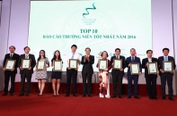 Trao giải Báo cáo thường niên tốt nhất năm 2016