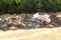 Công an Hà Tĩnh khởi tố vụ chôn lấp 100 tấn chất thải của Formosa