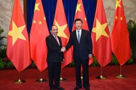 Thủ tướng Chính phủ Nguyễn Xuân Phúc hội kiến với Tổng Bí thư, Chủ tịch nước Trung Quốc