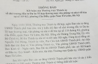 Dự án tại phường Cầu Diễn của Xuân Hòa đủ giấy phép để triển khai theo quy định