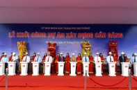Hải Phòng khởi công xây dựng 2 cây cầu bắc qua sông Thái Bình