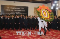 Lễ viếng nguyên Thủ tướng Phan Văn Khải