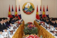 Tổng Bí thư, Chủ tịch nước Nguyễn Phú Trọng thăm Lào: Nâng cao hiệu quả hợp tác Việt Nam - Lào