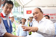 Thị sát tuyết Metro số 1 của TP.HCM: Thủ tướng chỉ đạo phải vận hành vào năm 2021