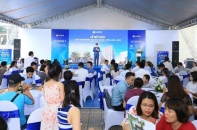 Gần 100 khách hàng đặt cọc ngay tại lễ mở bán căn hộ EcoHome 3