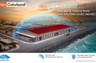 Ngành thép có thêm chuẩn mực mới với công nghệ mạ Ma trận 4 lớp Activate™