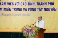 Thủ tướng Nguyễn Xuân Phúc: Trong khó khăn, miền Trung - Tây Nguyên phải mạnh mẽ hơn nữa để đi lên