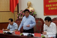 Bộ trưởng Nguyễn Chí Dũng kiểm tra tháo gỡ khó khăn trong sản xuất kinh doanh, đôn đốc giải ngân đầu tư công tại Thanh Hóa