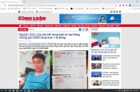 Phát hiện trang giả mạo báo điện tử của báo Nhà báo và Công luận