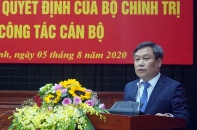 Thứ trưởng Bộ Kế hoạch và Đầu tư Vũ Đại Thắng được phân công làm Bí thư Tỉnh ủy Quảng Bình