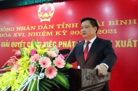 Ông Nguyễn Khắc Thận được bầu làm Chủ tịch UBND tỉnh Thái Bình