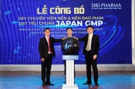Hai dây chuyền sản xuất thuốc của Dược Hậu Giang đạt tiêu chuẩn cao nhất của Nhật Bản