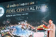 Liên danh Tập đoàn Hải Phát - Phúc Anh khởi công dự án Fidel Central Park Quảng Trị