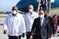 Hình ảnh Chủ tịch nước Nguyễn Xuân Phúc trong chuyến thăm chính thức Cuba