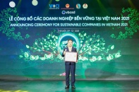 C.P. Việt Nam đạt “Top 10 Doanh nghiệp bền vững Việt Nam 2021 - lĩnh vực sản xuất”