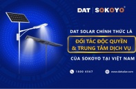 DAT Solar  chính thức là Đối tác độc quyền và Trung tâm Dịch vụ của Sokoyo tại Việt Nam