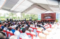 Khách hàng Hà Nội hào hứng tới dự lễ ra mắt dự án Centa Riverside Từ Sơn