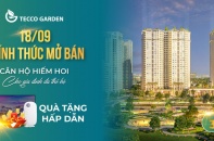 Tecco Garden mở bán chính thức “biệt thự tầng không” 4 phòng chỉ với 950 triệu
