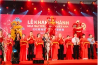 Nhà máy trị giá 50 triệu USD của ‘vua bánh gạo’ Đài Loan tại Tiền Giang chính thức được khánh thành