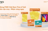Tham gia bảo hiểm FWD, khách hàng có cơ hội nhận ngay 30 lượng vàng