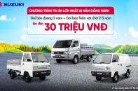 26 năm đồng hành, Suzuki tung ưu đãi hấp dẫn nhất từ trước đến nay