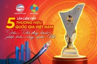 Dây cáp điện Trần Phú 5 lần liên tiếp đạt Thương hiệu quốc gia Việt Nam