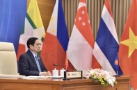 Thủ tướng Phạm Minh Chính bắt đầu các hoạt động trong khuôn khổ Hội nghị Cấp cao ASEAN