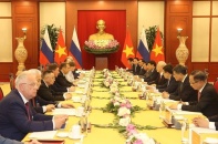 Tuyên bố chung về kết quả chuyến thăm chính thức Việt Nam của Chủ tịch Đảng “Nước Nga Thống nhất”