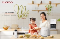 Trải nghiệm nấu ăn đúng kiểu mẹ yêu cùng bộ đôi nồi cơm điện hoàn toàn mới Cuckoo