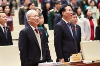 Tổng Bí thư Nguyễn Phú Trọng dự khai mạc Kỳ họp bất thường lần thứ 5 của Quốc hội khóa XV