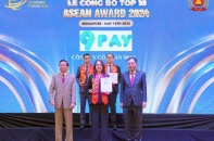 9Pay được vinh danh trong Top 10 Thương hiệu tiêu biểu ASEAN 2024