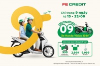 Mua xe  - Trúng xe với “9 ngày vàng - Ngập tràn ưu đãi” cùng FE CREDIT