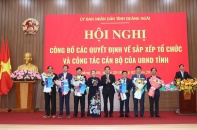 Ông Nguyễn Văn Trọng được bổ nhiệm làm Giám đốc Sở Tài chính Quảng Ngãi