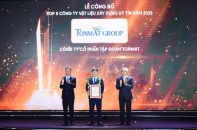 TONMAT Group năm thứ 3 liên tiếp giữ vững vị thế Top 5 Công ty vật liệu xây dựng uy tín Việt Nam