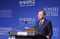 Toàn văn phát biểu của Tổng Bí thư Tô Lâm tại Đại học Yonsei (Hàn Quốc)