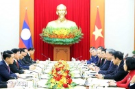 Tổng Bí thư: Vun đắp và phát triển quan hệ đặc biệt Việt-Lào ngày càng bền chặt