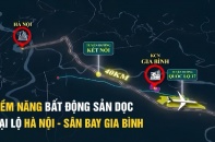 Tiềm năng bất động sản dọc Đại lộ Hà Nội, sân bay Gia Bình Tiềm năng bất động sản dọc Đại lộ Hà Nội, sân bay Gia Bình