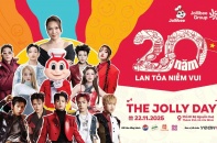Jollibee Việt Nam tổ chức sự kiện The Jolly Day, đánh dấu cột mốc 20 năm lan tỏa niềm vui ẩm thực