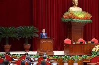 Thông cáo báo chí về ngày làm việc thứ ba và bế mạc Hội nghị Trung ương 2 khóa XIV