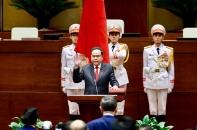 Chủ tịch Quốc hội Trần Thanh Mẫn tái đắc cử, tuyên thệ nhậm chức